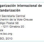 Organización Internacional de Estandarización